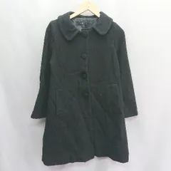 ◇ ⊇ CHILD WOMAN チャイルドウーマン ウール混合 長袖 コート サイズF ブラック系 レディース E  【1409100065008】のサムネイル