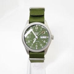 SEIKO スポーツ 自動巻き カーキ ミリタリーSNZG09J1 極美品 - メルカリ