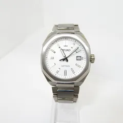 【瀬戸大橋店】 中古 SEIKO | セイコー 腕時計 アナログ電波ソーラー STRON NEXTER SBXY081 ホワイト 【131】 瀬戸大橋店】 中古 SEIKO | セイコー 腕時計 アナログ電波ソーラー