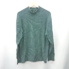 ◇ ⊇ 417 EDIFICE フォーワンセブン エディフィス 長袖 セーター サイズF グリーン系 メンズ E  【1409240001812】のサムネイル