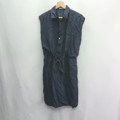 ◇ ⊂ le.coeur blanc ルクールブラン - 膝丈 ワンピース サイズ38 ネイビー レディース E  【1409240023746】のサムネイル