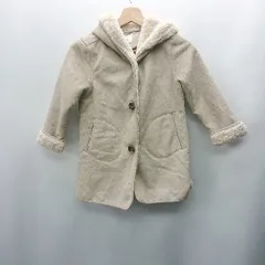 ◇ ⊇ ZARA ザラ 内部ボア素材 長袖 ダッフル コート サイズM ベージュ レディース E  【1409240051237】のサムネイル