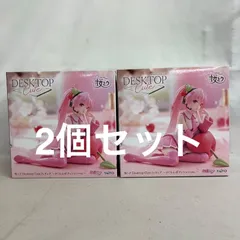 未開封 初音ミク Desktop Cute 桜ミク さくらんぼクッション フィギュア 2個セット SF5863 c107