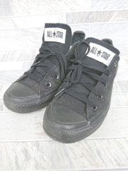 ◇ Θ converse コンバース オールスター 32160327 スニーカー シューズ サイズ23.0㎝ ブラック レディース P 【1409250022890】