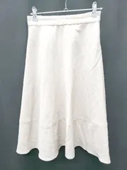 ◇ ◎ ●未使用● ⊂ MISCH MASCH ミッシュマッシュ 膝下丈 フレア スカート サイズ36 ベージュ レディース P  【1409250024870】のサムネイル