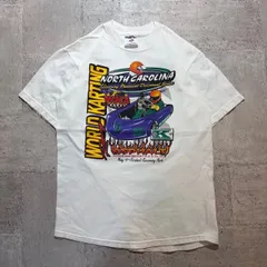 O-1606 World Carting グラフィックモータープリントTシャツ サイズL