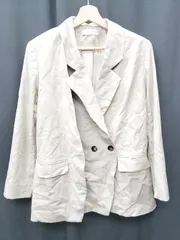 ◇ Θ select MOCA セレクト モカ レイヤード風 長袖 テーラード　ジャケット サイズF ベージュ レディース P  【1409250031410】のサムネイル