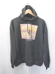 ◇ ⊇ EMMA CLOTHES エマ クローズ 長袖 プルオーバー パーカー サイズM ブラック メンズ E  【1409250034497】のサムネイル