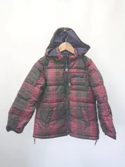 ◇ ⊇ green label relaxing UNITED ARROWS チェック キッズ 子供服 長袖 ダウンジャケット サイズ135 レッド マルチ E  【1409250036149】のサムネイル