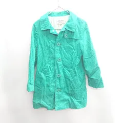 ◇ ⊇ green label relaxing UNITED ARROWS キッズ 子供服 長袖 トレンチコート サイズ115 グリーン 男の子 女の子 E  【1410100004393】のサムネイル