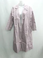 ◇ ⊇ URBAN RESEARCH DOORS アーバン リサーチ ドアーズ コットン100% 長袖 トレンチコート サイズM ピンク レディース E  【1410100012046】のサムネイル