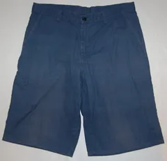 送料無料! USED Dickies ディッキーズ ワークショーツ ショートパンツ ブルー チェック系 W37 DS-17