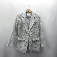 ◇ ⊇ CECIL McBEE セシルマクビー 長袖 テーラードジャケット サイズM グリーン系 レディース E  【1410100030224】のサムネイル