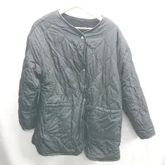 ◇ ⊇ GRL リバーシブル ボア 長袖 ノーカラージャケット サイズF ブラック レディース E  【1410100056620】のサムネイル