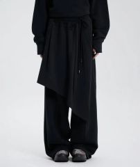 ENOF イナフ パンツ open knee nylon pants ブラック - メルカリ