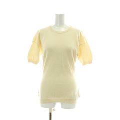 新品未使用】CHANELココマーク マスタード 長袖ニットセーター