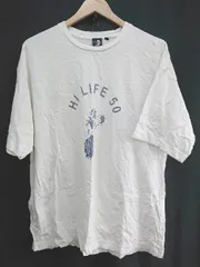 ◇ Θ　Φ T&C Surf Designs コットン100％　イラスト 半袖 Tシャツ　カットソー サイズXL アイボリー メンズ E  【1410230026524】のサムネイル