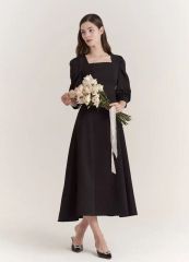 新品✴︎acka✴︎organdy frill dress✴︎black✴︎2 - メルカリ