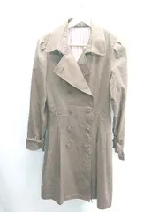 ◇ ⊇ ◎ OFUON オフオン 長袖 トレンチコート サイズ40 ブラウン系 レディース E  【1410290009963】のサムネイル