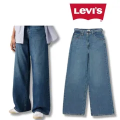 リーバイス Levi’s CINCH BAGGY ジーンズ デニム ミディアム インディゴ MEDIUM INDIGO レディース 001UP0002
