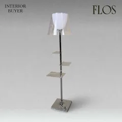 FLOS フロス BIBLIOTHEQUE ビブリオテーク フロアライト スタンド 照明 クリア フィリップ・スタルク 定価41万のサムネイル