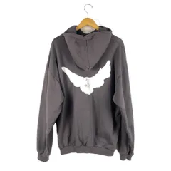 YEEZY　GAP　BALENCIAGA　イージー　ギャップ　バレンシアガ　22SS　S/4　22996-00　DOVE　HOODIE　フーディ　パーカー　Mサイズ　別注モデル　USA製　グレーのサムネイル
