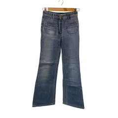  クロエ Chloé レディース デニムパンツ ジーンズ ブーツカット フレア コットン100% T34 青 インディゴ 6EDP62-6E057【Z1825】のサムネイル