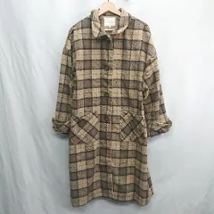 ■ ⊇ ehka sopo エヘカソポ 長袖 ロングコート サイズF ブラウン系 レディース E  【1410290064818】のサムネイル