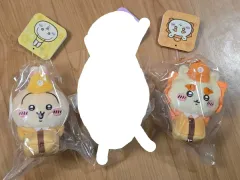 ちいかわ 配送員 マスコット キーホルダー (うさぎ カニ)