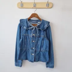 リーバイス フリル デニム ジャケット XSのサムネイル