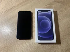 0777 iPhone 12 64GB ブラック 動作確認済み 【ネ】