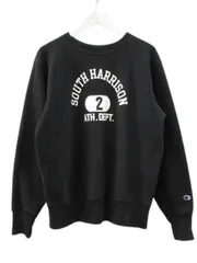 チャンピオン CHAMPION REVERSE WEAVE CREW NECK SWEATSHIRT C3-Y012 リバースウィーブ クルーネック スウェット プルオーバー XL ブラック 黒 トップス