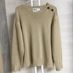 MHL マーガレットハウエル ボタン ニット 66