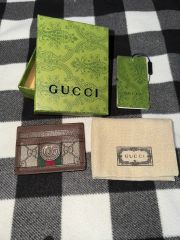 GUCCI GGパターン 長財布 キーホルダー - メルカリ