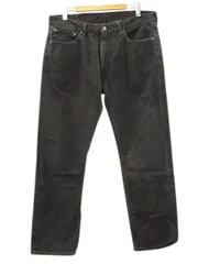 リーバイス Levi's 505 ブラック デニムパンツ ジーンズ 後染め メキシコ製 W38