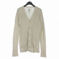 디젤 DIESEL TRICOT&CO V 넥 가디건 스웨터 긴팔 S 그레이 0424-7545