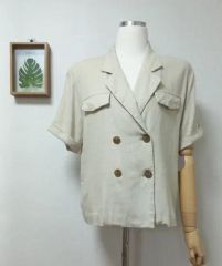 リヴドロワの【ホームケアできる】シアーテーラードジャケット - メルカリ
