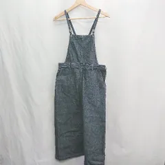 ◇ Θ green label relaxing 肩紐調整可能 ジャンパースカート サイズ表記なし インディゴブルー レディース E  【1411280016275】のサムネイル