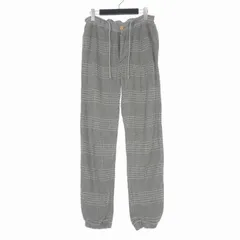 サカイ sacai 11SS ウエスト切替 チェックパンツ ジョガーパンツ 2 グレー 11-00132Mのサムネイル