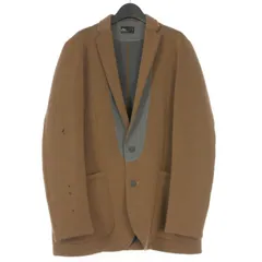カラー kolor 18AW ウールダンボール テーラードジャケット ブレザー 長袖 2 ブラウン 茶 18WCM-J06201のサムネイル