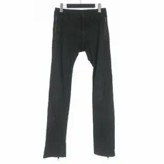 スーパーファイン superfine デニムパンツ ジーンズ 裾ジップ 29 ブラック 黒 SUGMJ107 038Rのサムネイル