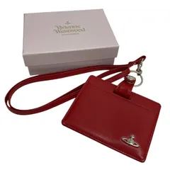 Vivienne westwood/ヴィヴィアンウエストウッド/IDケース/パスケース/レッド/レディース/FE0282