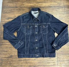 EMPORIO ARMANI ベロア デニムジャケット ネイビー 50 EMPORIO ARMANI ベロア デニムジャケット ネイビー 50 - メルカリ