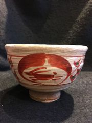 茶道具 菓子鉢 雲錦 大鉢 色絵 紅葉 桜 盛鉢 金彩 昭和レトロ 清水焼