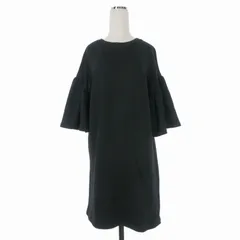 エムエムシックス メゾンマルジェラ MM6 Maison Margiela 16SS スウェットワンピース ドレス 半袖 S ブラック 黒 S32CT0763 国内正規のサムネイル