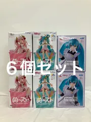 未開封 初音ミク ぬーどるストッパー luminasta フィギュア 3種 6個セット LF5722 f107