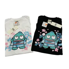 【新品】サンリオ　ハンギョドン　半袖　tシャツ　桜　日本　和柄　ペアルックのサムネイル