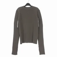 ジョンローレンスサリバン JOHN LAWRENCE SULLIVAN SHOULDER PAD KNIT SWEATER クルーネックニット セーター 長袖 L グレー 4B001-0121-38のサムネイル