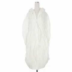 イッセイミヤケ ISSEY MIYAKE 02SS ロング ジップナイロンコート ジャケット 3 ホワイト 白 IM21FA001のサムネイル