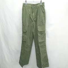 ◇ Θ ◎ ●美品● CLEL クレイル ミリタリー フレア カーゴパンツ サイズXS カーキ メンズ E  【1412090001598】